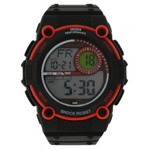 Hitlist black dial pu best sale strap watch