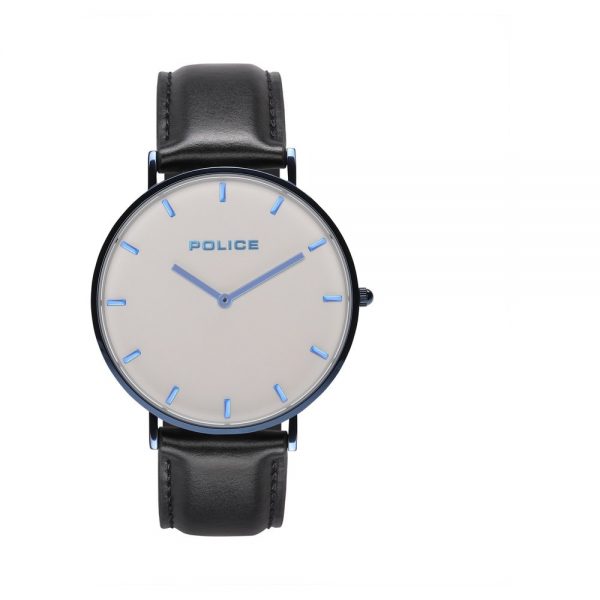 Police White Dial Analog Watch