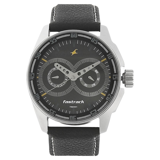 Fastrack black best sale panther watch