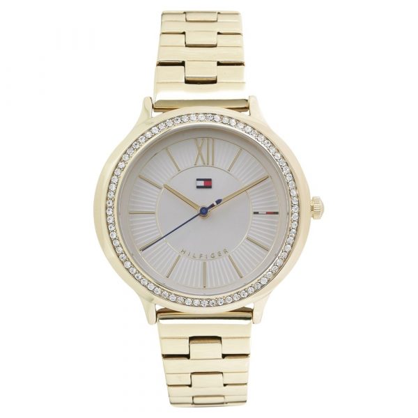 Tommy Hilfiger White Dial Silver Stainless Steel Strap Watch