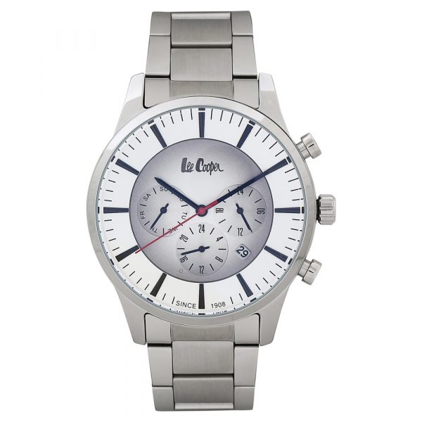 Lee Cooper Silver Dial Multifunction Watch