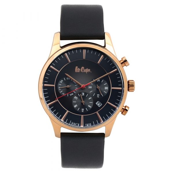 Lee Cooper Black Dial Multifunction Watch