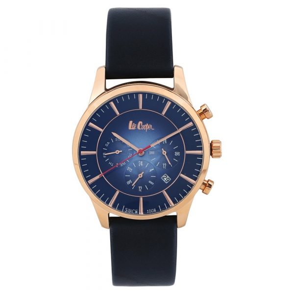 Lee Cooper Blue Dial Multifunction Watch